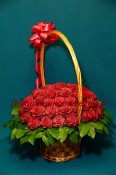 146 Корзина с розами из свеклы "От всего сердца"  